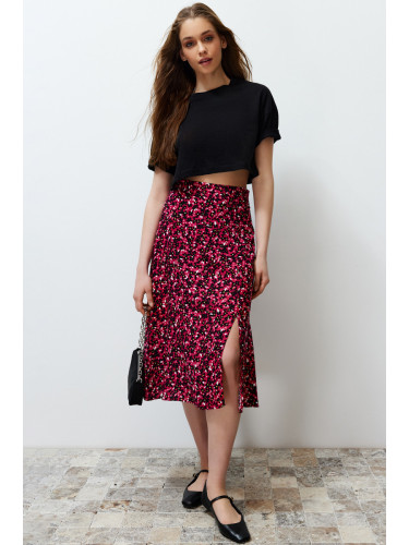 Дамска пола Trendyol Floral Patterned