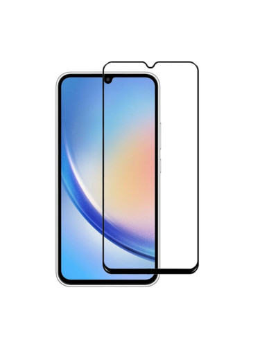 Стъклен протектор MBX 9D Paper Box Flat, За Samsung Galaxy A05s (A057F), Черен