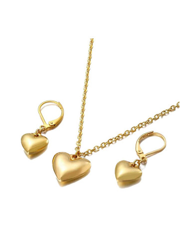 Комплект дамско колие и обеци Lee Cooper LC.S.01041.110