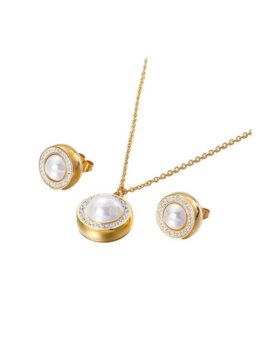 Комплект дамско колие и обеци Lee Cooper LC.S.01046.420