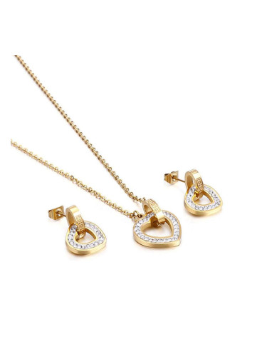 Комплект дамско колие и обеци Lee Cooper LC.S.01049.120