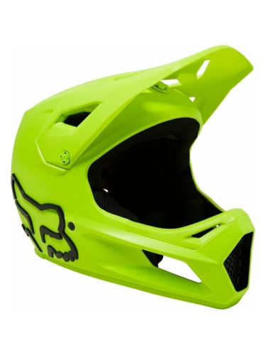 FOX Rampage Helmet Fluo Yellow XL Каска за велосипед