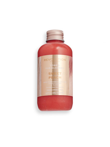 Revolution Haircare London Tones For Blondes Боя за коса за жени 150 ml Нюанс Sweet Peach