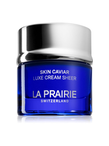 La Prairie Skin Caviar Luxe Cream Sheer луксозен стягащ крем с подхранващ ефект 50 мл.