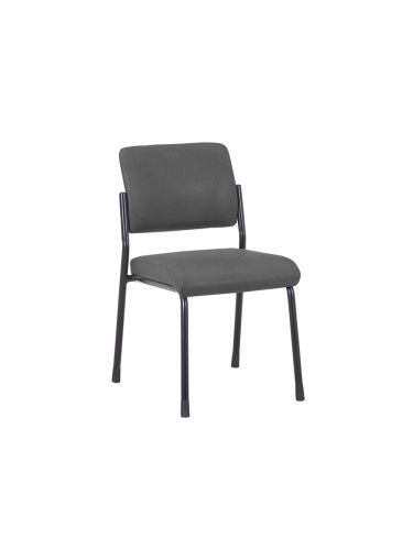 RFG Посетителски стол Solid M, дамаска, сив