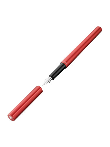 Писалка Pelikan - INEO, червена, в метална кутия