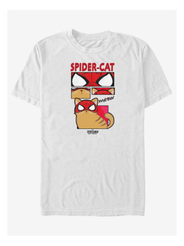 ZOOT.Fan Marvel Spider Cat Panels T-shirt Byal