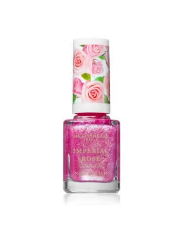 Dermacol Imperial Rose лак за нокти с блестящи частици цвят 03 11 мл.