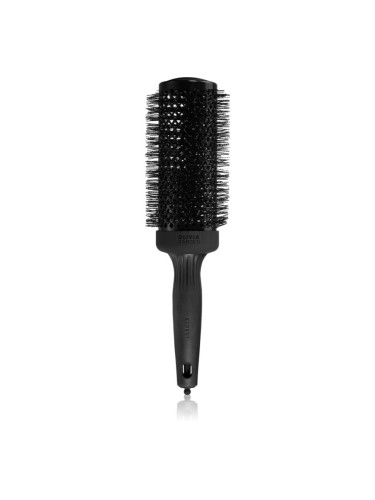 Olivia Garden Black Label Speed Wavy Bristles кръгла четка за коса за по-бързо оформяне на прическата със сешоар ø 55 mm 1 бр.