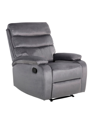 Релакс кресло сив цвят