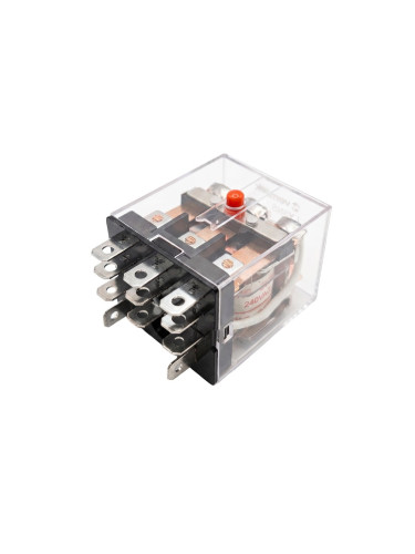 Реле електромагнитно LY3NS, бобина 240VAC, 250VAC/10A, 3PDT - 3NO+3NC