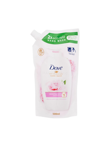 Dove Renewing Care Moisturising Hand Wash Течен сапун за жени Пълнител 500 ml