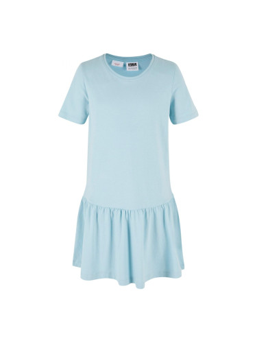 Valance Tee Dress for Girls - Blue