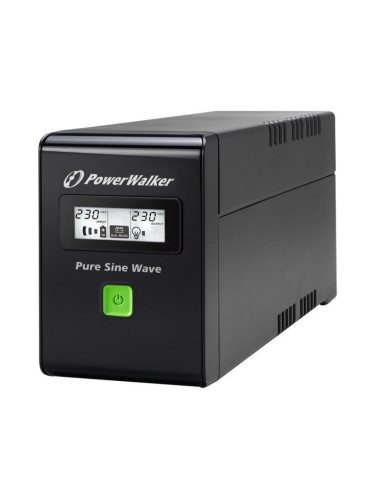 Аварийно захранване PowerWalker VI 800SW, 480W