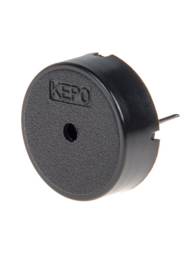 Пиезо трансдюсер, KPT-1711A3, 80dB, 4kHz, Ф16.8x7mm