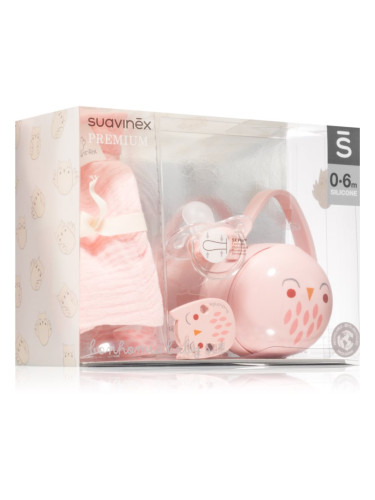 Suavinex Bonhomia Gift Set Pink подаръчен комплект (за деца от раждането им)