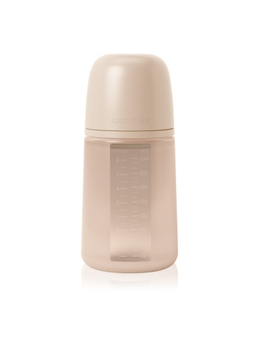 Suavinex Colour Essence SX Pro бебешко шише Medium Flow - Marshmallow Nude 240 мл.