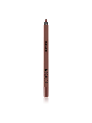 Mesauda Milano Rebelips водоустойчив молив за устни цвят 102 Hazelnut 1,2 гр.
