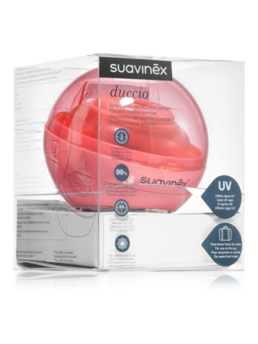 Suavinex Portable Soother Steriliser UV стерилизатор Pink 1 бр.