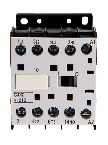 Контактор трифазен CJX2-K1210, бобина 230VAC, 3PST - 3NO, 12A, NO