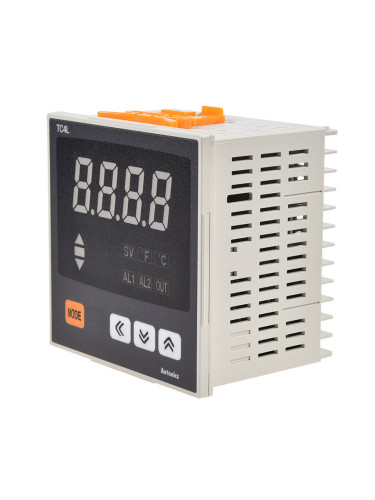 Термоконтролер TC4L-14R,  100~240VAC,  -100~1200°C,  Cu50, Pt100, J, K, L,  релеен/SSR+2 аларми