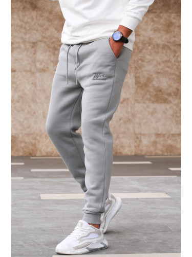 Madmext Dyed Gray Basic Tracksuit 5433