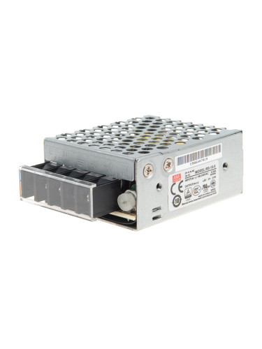 Захранващ блок RS-15-5, 5VDC, 3A, 15W, IP20, MEAN WELL