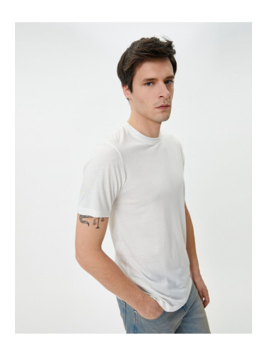 Koton Basic T-Shirt Short Sleeve Crew Neck Slim Fit