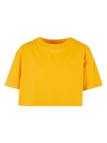 Girls' Short T-Shirt Kimono Tee - Yellow
