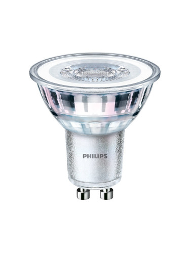 LED лампа, 4.6W, GU10, 230VAC, 390lm, 6500K, студено бяла, PHILIPS