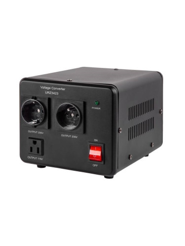 Конвертор 1600W, 220VAC-110VAC, KEMOT URZ3423, двупосочен