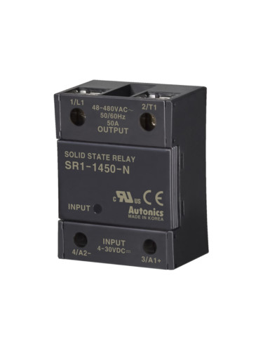 Солид стейт реле, SR1-1450R-N, полупроводниково, 4-30VDC, товароносимост 50A/480VAC