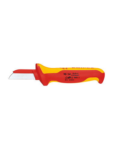 Нож за премахване на изолация, за кабели, ф3-30mm, 185mm, 98 52, KNIPEX
