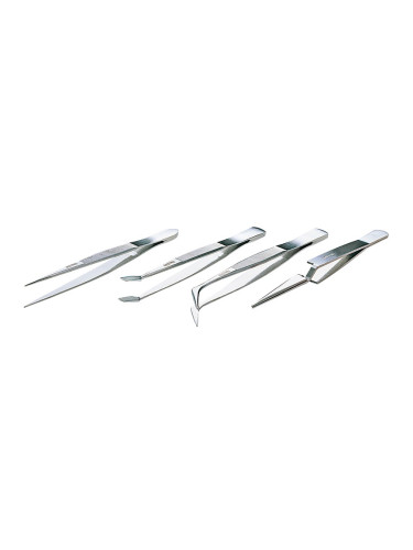 Комплект пинсети, 4бр., неизолирани, 808-389, PRO'S KIT