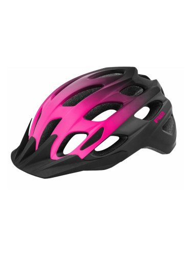 R2 Cliff Helmet Black/Pink M Каска за велосипед