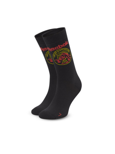 Reebok Дълги чорапи unisex CL Outdoor Sock HC4371 Черен