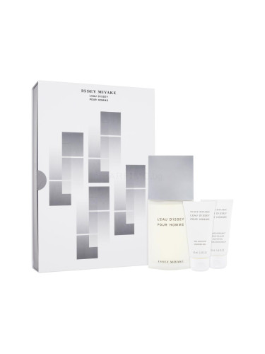 Issey Miyake L'Eau D'Issey Pour Homme Подаръчен комплект EDT 125 ml + душ гел 50 ml + балсам след бръснене 50 ml