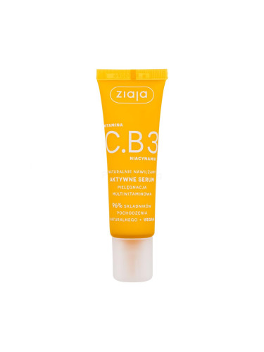 Ziaja Vitamin C.B3 Niacinamide Active Face Serum Серум за лице за жени 30 ml