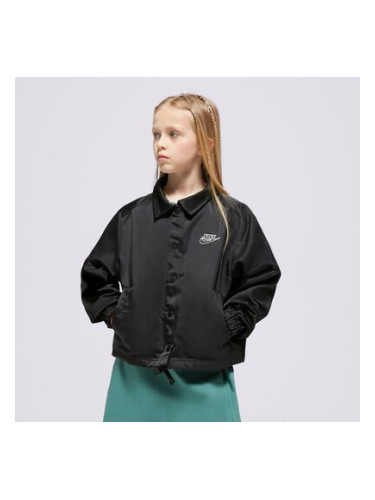 Nike Яке G Nsw Jkt Nvlty Capsule Girl детски Дрехи Якета FN8637-010 Черен