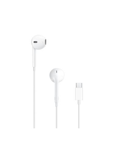 Оригинални Слушалки Apple Type C за iPhone, Бели
