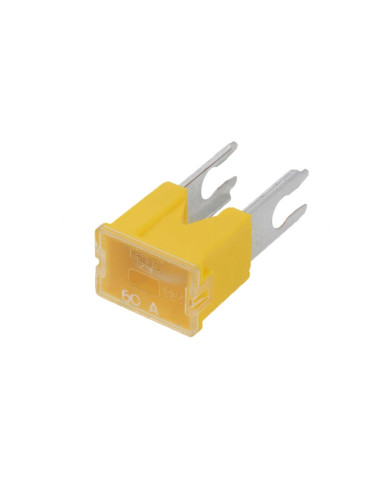 Автомобилен предпазител, 42mm, 60А, 32VDC, JAPVAL, мъжки, MTA, жълт