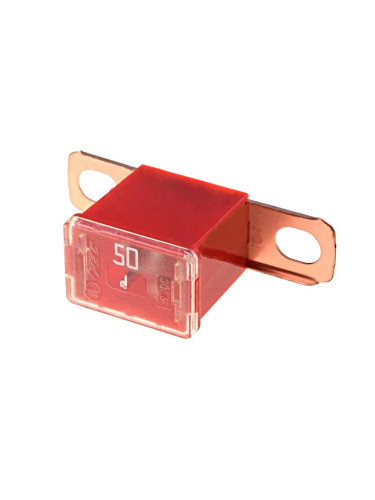 Автомобилен предпазител, 48mm, 50А, 32VDC, JAPVAL, мъжки 48, червен