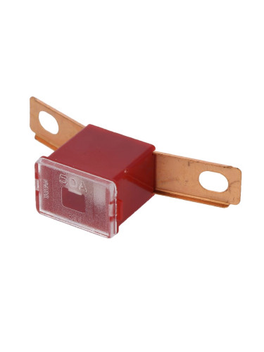 Автомобилен предпазител, 62mm, 50А, 32VDC, JAPVAL, мъжки 62, червен