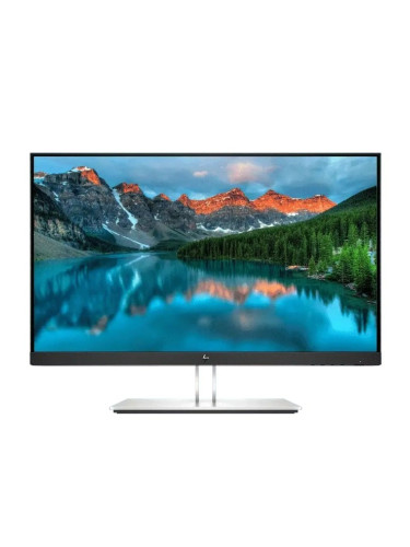 Монитор HP E24i G4 (9VJ40AA), 24" (60.96sm), 24" (60.96 cm) IPS панел, WUXGA, 5ms, 250 cd/m2, HDMI, DisplayPort, VGA