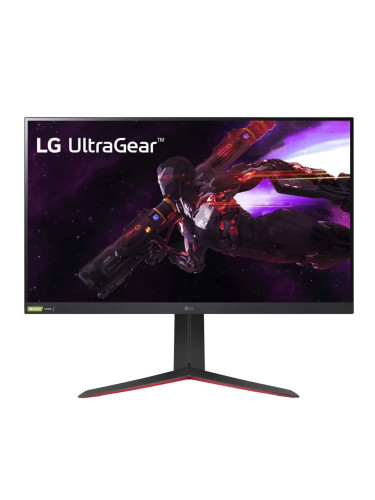 Монитор LG 32GP850-B, 31.5" (80.01 cm), Nano IPS панел, 180Hz, QHD, 1ms, 350 cd/m2, DisplayPort, HDMI,