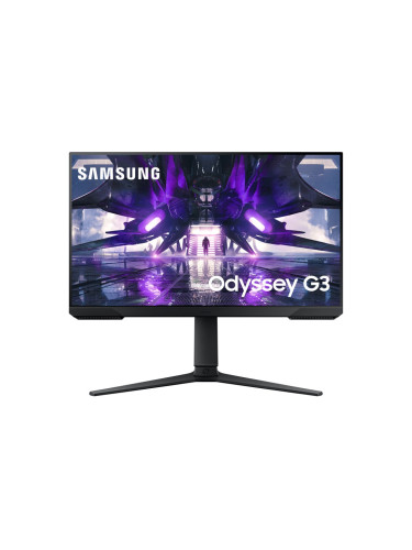 Монитор Samsung Odyssey G3 LS-24AG320 (2021), 24" (60.96 cm) VA панел, 165Hz, Full HD, 1ms, 3 000:1, 250cd/m2, Display Port, HDMI