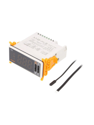 Термоконтролер, релеен, 100~240VAC, панелен, AUTONICS, -10~50°C, TF33-34A-S