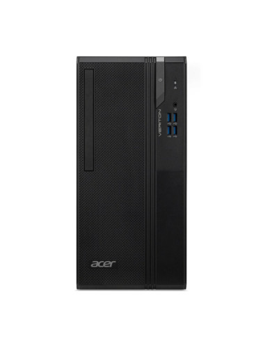 Настолен компютър Acer Veriton S2710G (DT.VY4EX.00M), шестнадесетядрен Intel Core i7-13700 2.1/5.2GHz, 16GB DDR4, 1TB SSD NVMe, 4x USB 3.2 Gen 1, No OS