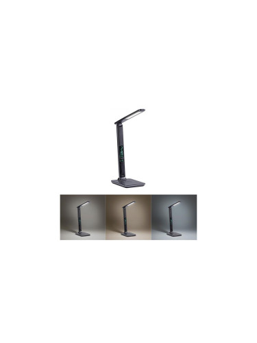 Paul Neuhaus 4595-18 - LED Димируема лампа с безжично зареждане ADRIANO LED/5W/230V черна
