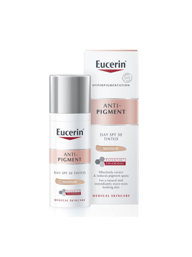 Eucerin Anti-Pigment Тониран бб крем против пигментни петна SPF30+ 50 ml - тъмен нюанс